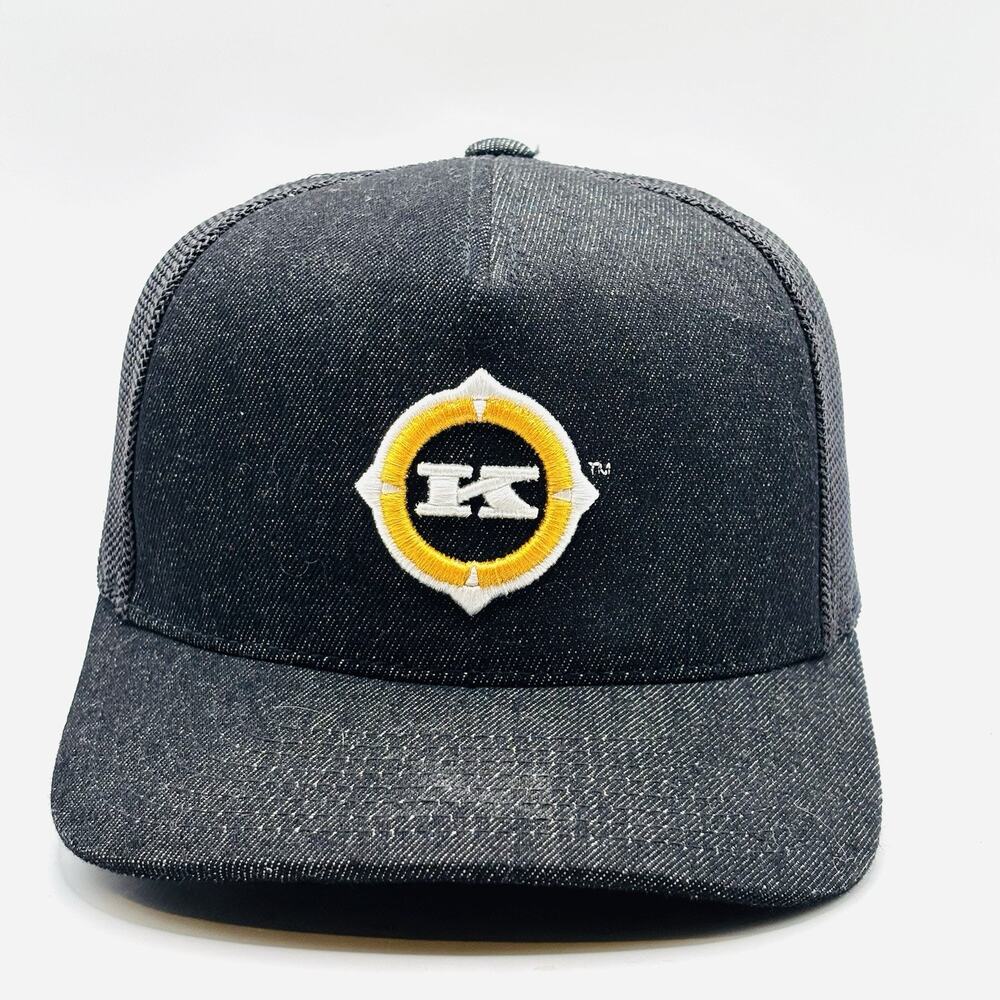 KOHO Hockey SnapBack Hat Cap Trucker Meshback Black